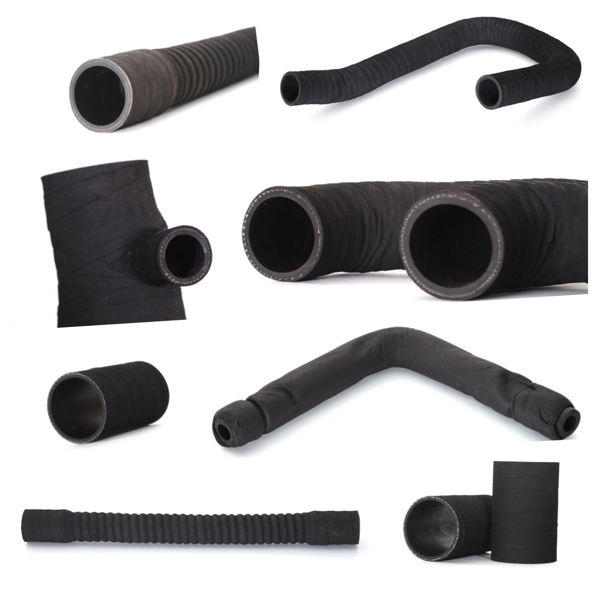 Various types of EPDM cloth hose