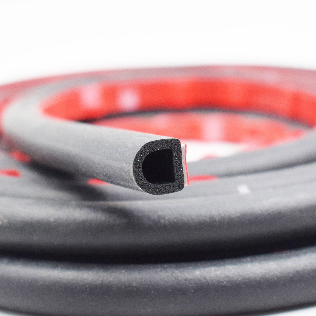 This D-Shape Car Door Rubber Seal Strip is a must-have for all car owners.Self-Adhesive Sealing Strip,easy to assemble