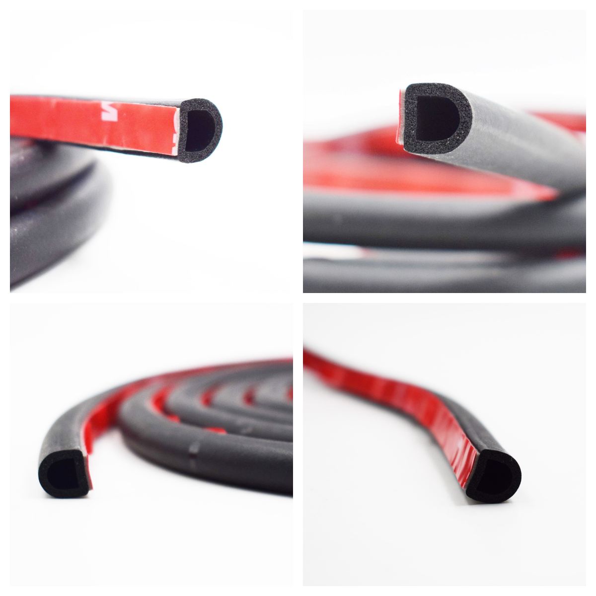 D-Shape Car Door Rubber Seal Strip