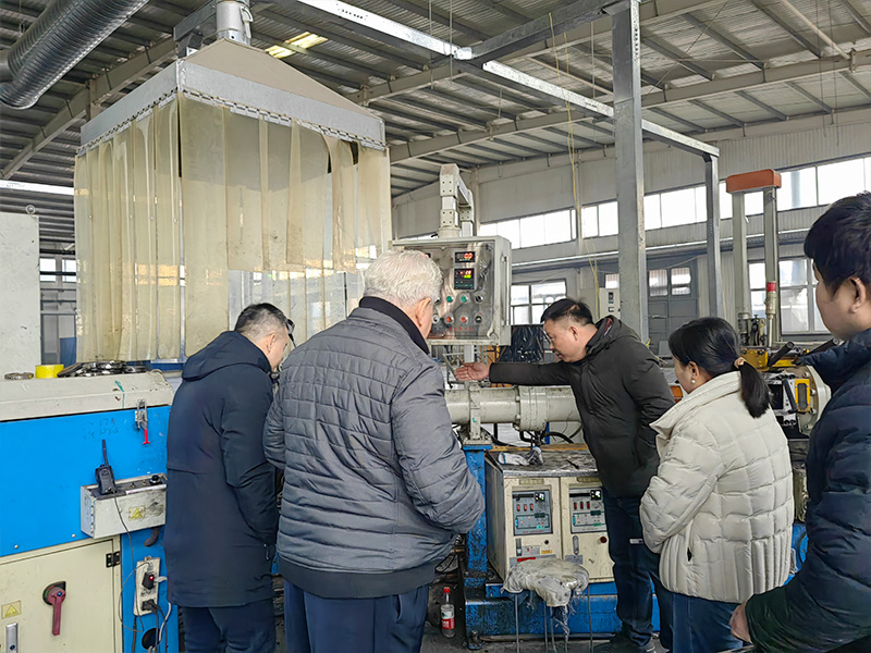 Thai customers visit our factory